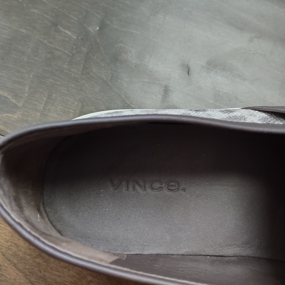 Vince Preston B Slip On Sneakers Snakeskin Textured - Picture 9 of 15